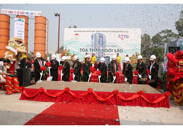 Tòa tháp ngôi sao- Trụ sở văn phòng hội Luật gia Việt Nam